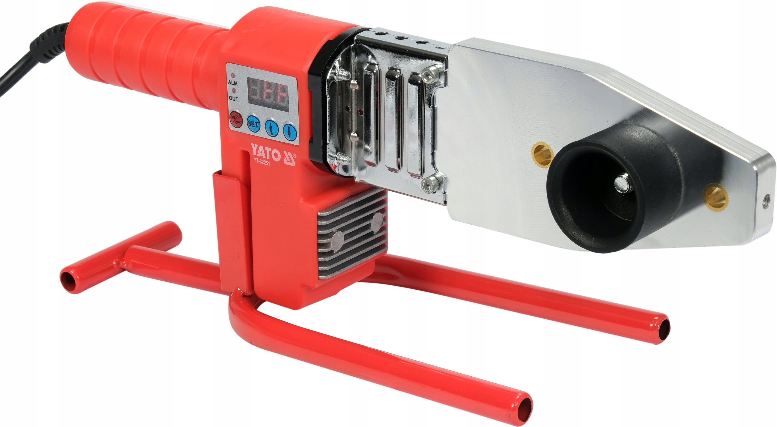 YATO THERMOPLASTIC PIPE WELDING MACHINE 800W Product weight with unit packaging 2.56 kg