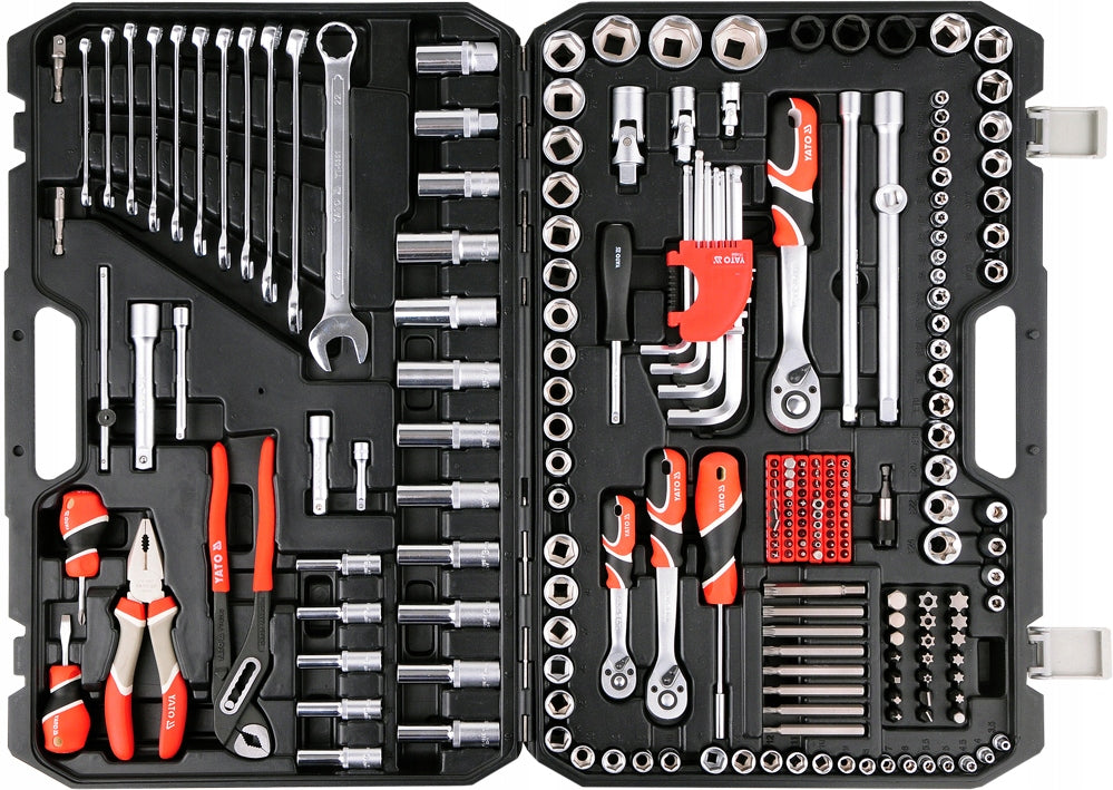 YATO YT-38941 WRENCH SET 225 ELEMENTS 1/2" Packaging status original