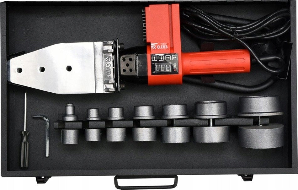 YATO YT-82250 THERMOPLASTIC PIPE WELDING MACHINE Packaging status original