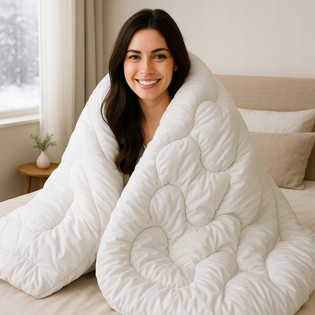 YEAR-ROUND QUILT 200X220 ANTI-ALLERGIC POLISH PRODUCT Length 200 cm