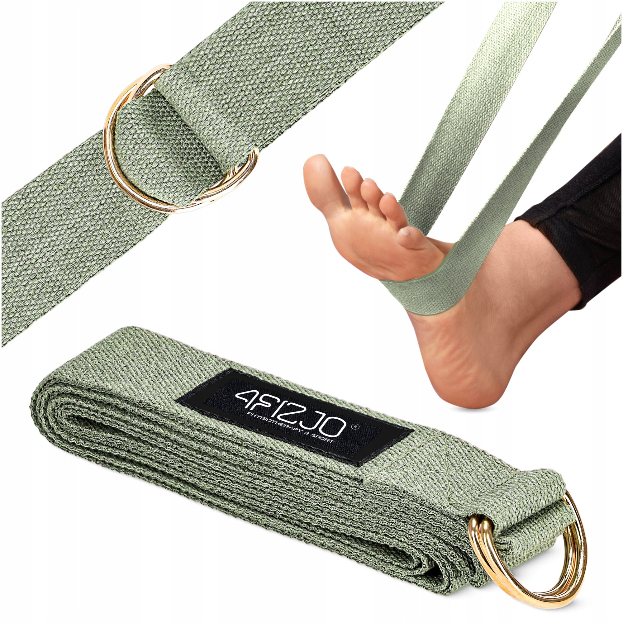 YOGA BELT STRETCHING YOGA STRAP 3 m