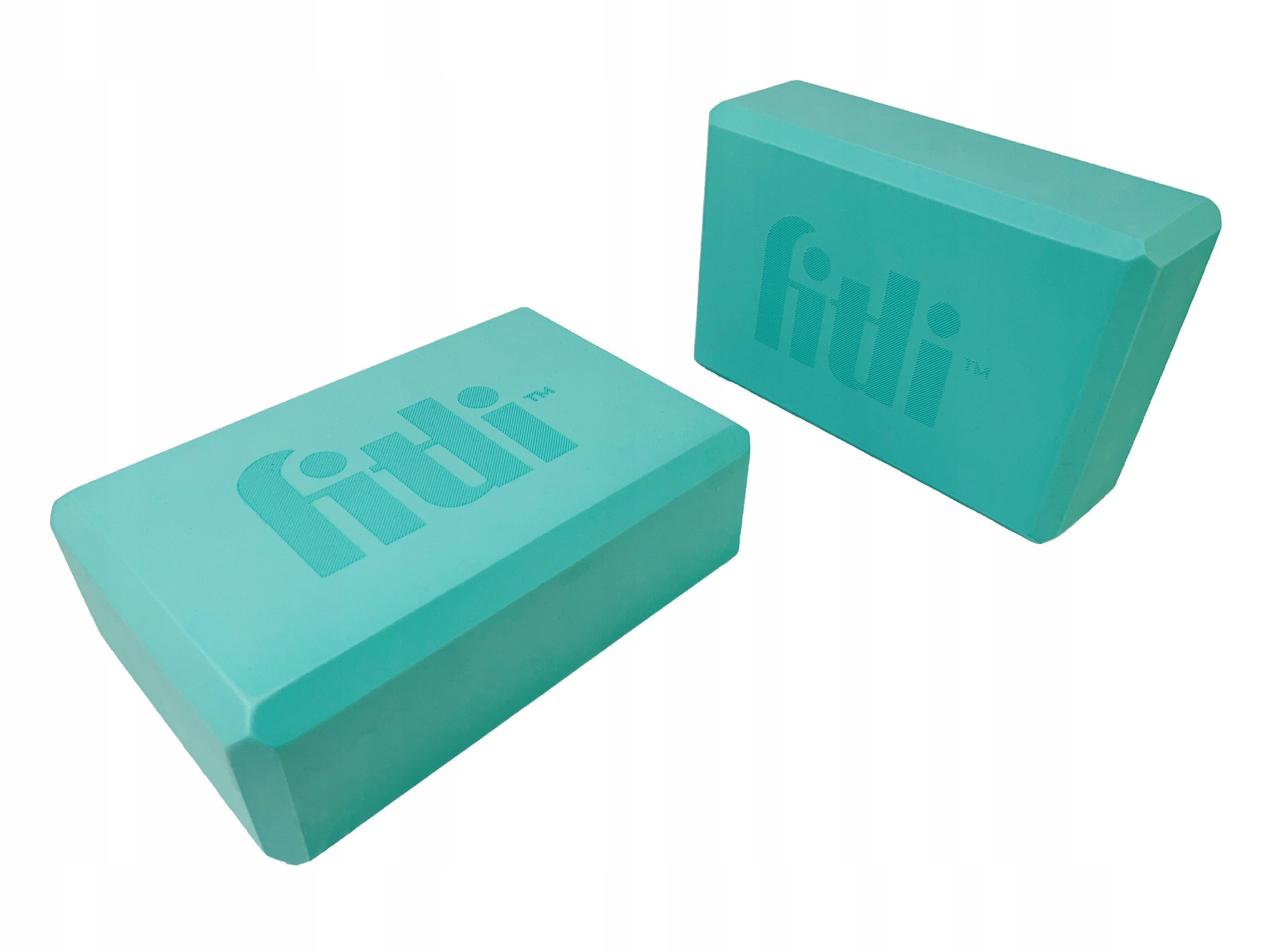YOGA CUBES BLOCK YOGA EXERCISE BLOCKS STRETCHING YOGA PILATES 2 PCS Brand Fitli