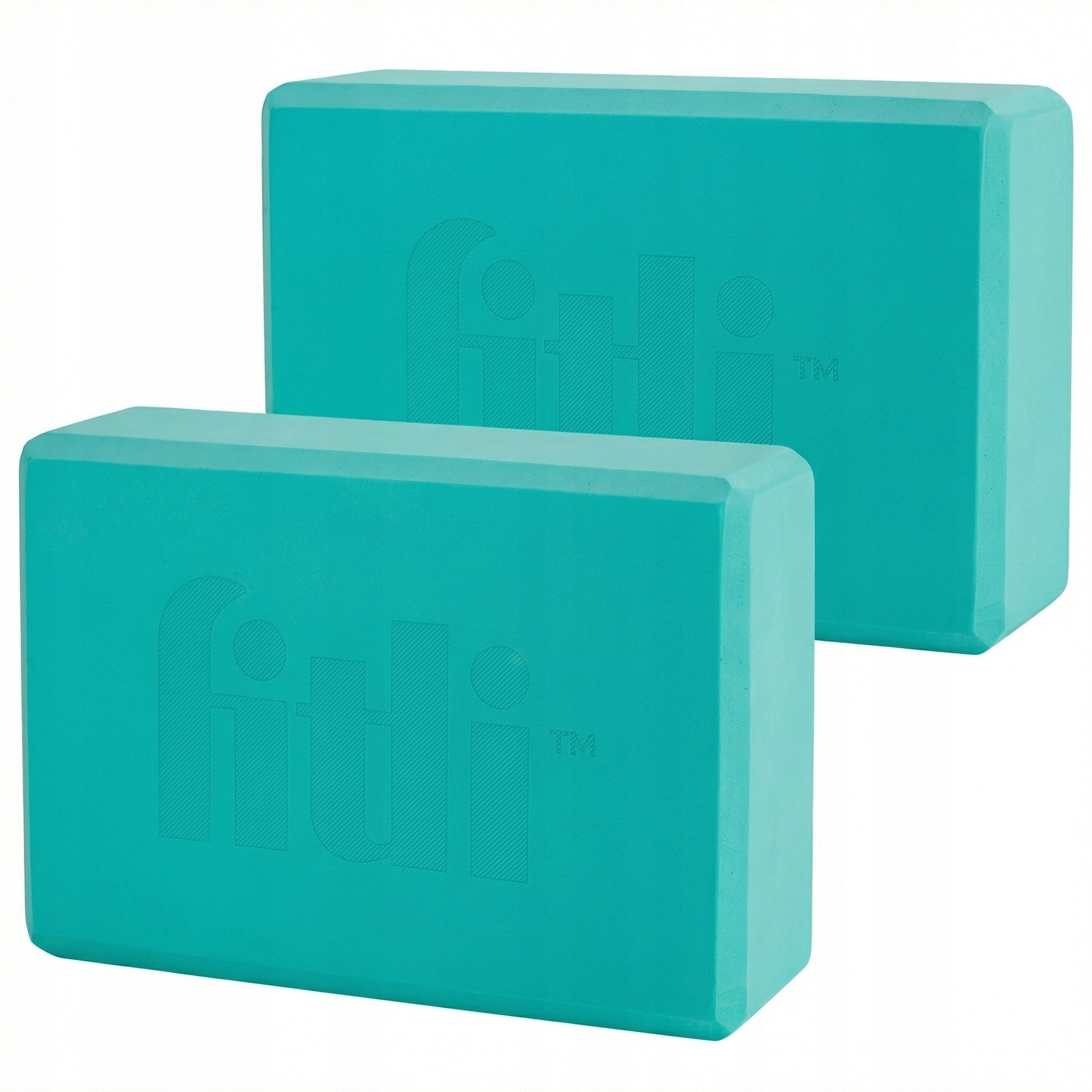 YOGA CUBES BLOCK YOGA EXERCISE BLOCKS STRETCHING YOGA PILATES 2 PCS Packaging status original