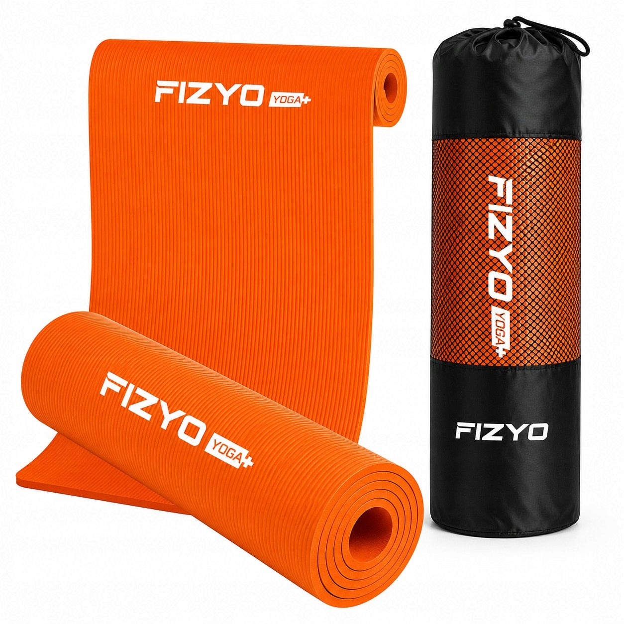 YOGA EXERCISE MAT GYMNASTIC FITNESS TRAINING THICK NBR 1CM SOFT