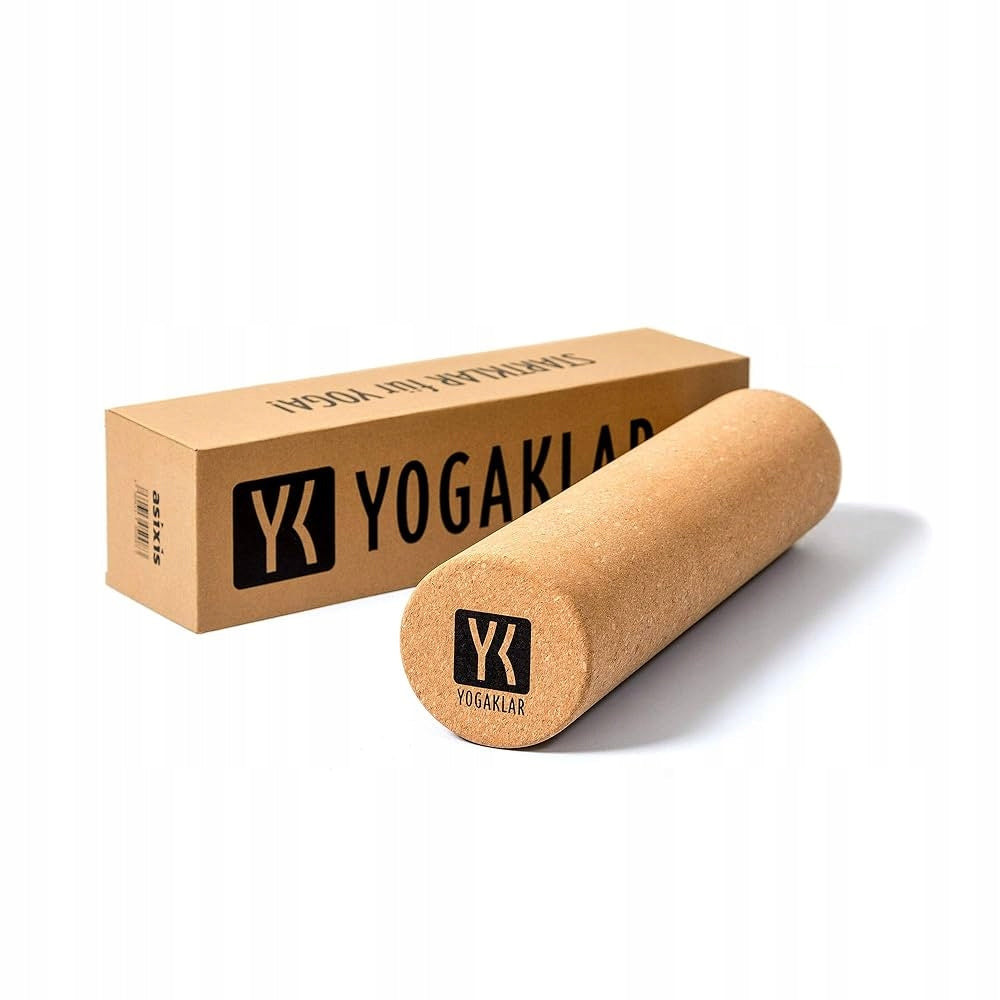 YOGAKLAR cork fascia massage roller eco-friendly antibacterial