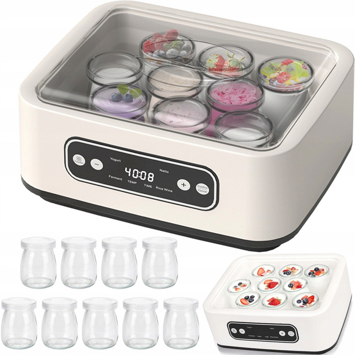 YOGURT MAKER YOGURT MAKING MACHINE 9 JARS