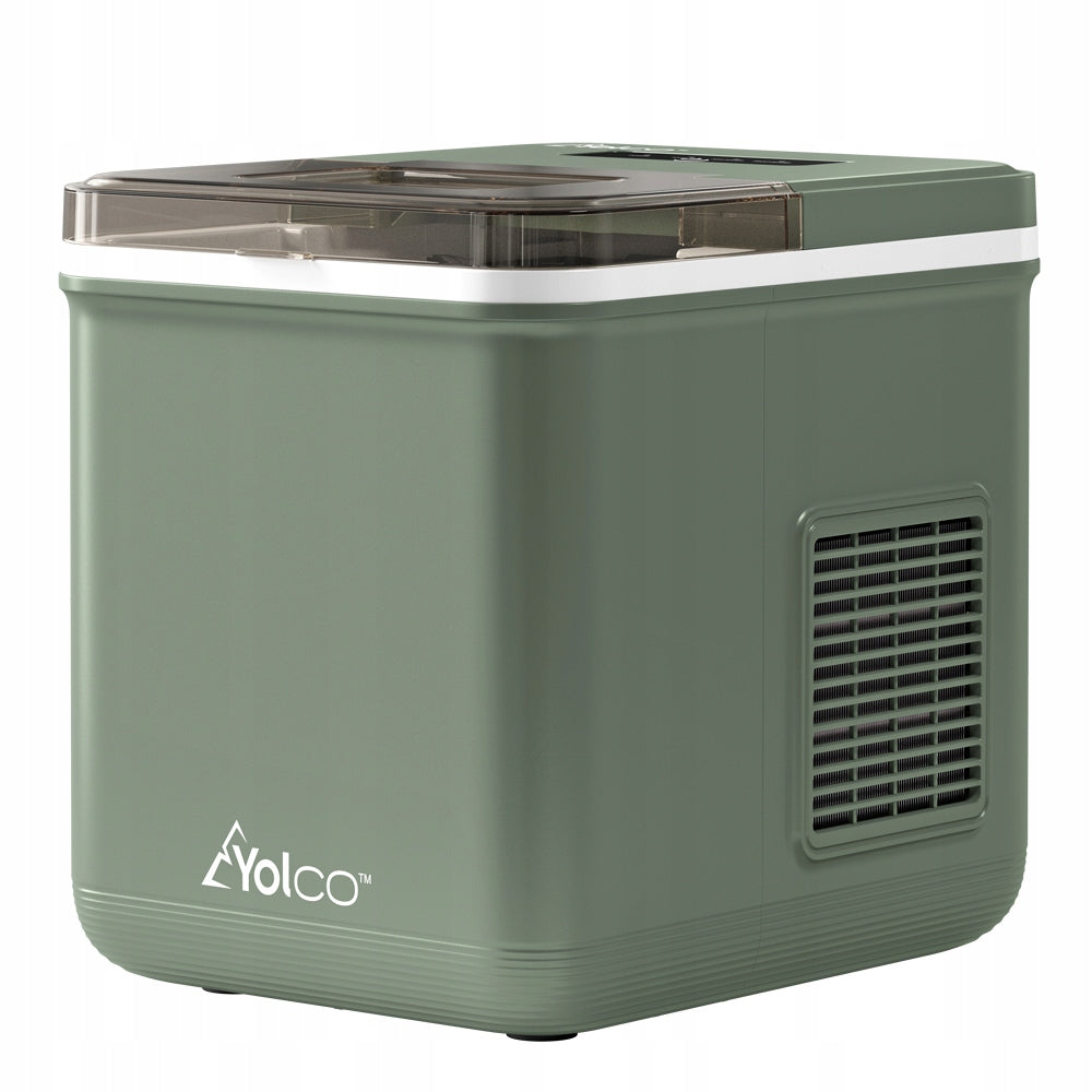YOLCO ICM1 PISTACHIO ICE MAKER FOR MOTORHOME CAMPING EFFICIENT QUIET 10kg Manufacturer code ICM1 PISTACHIO