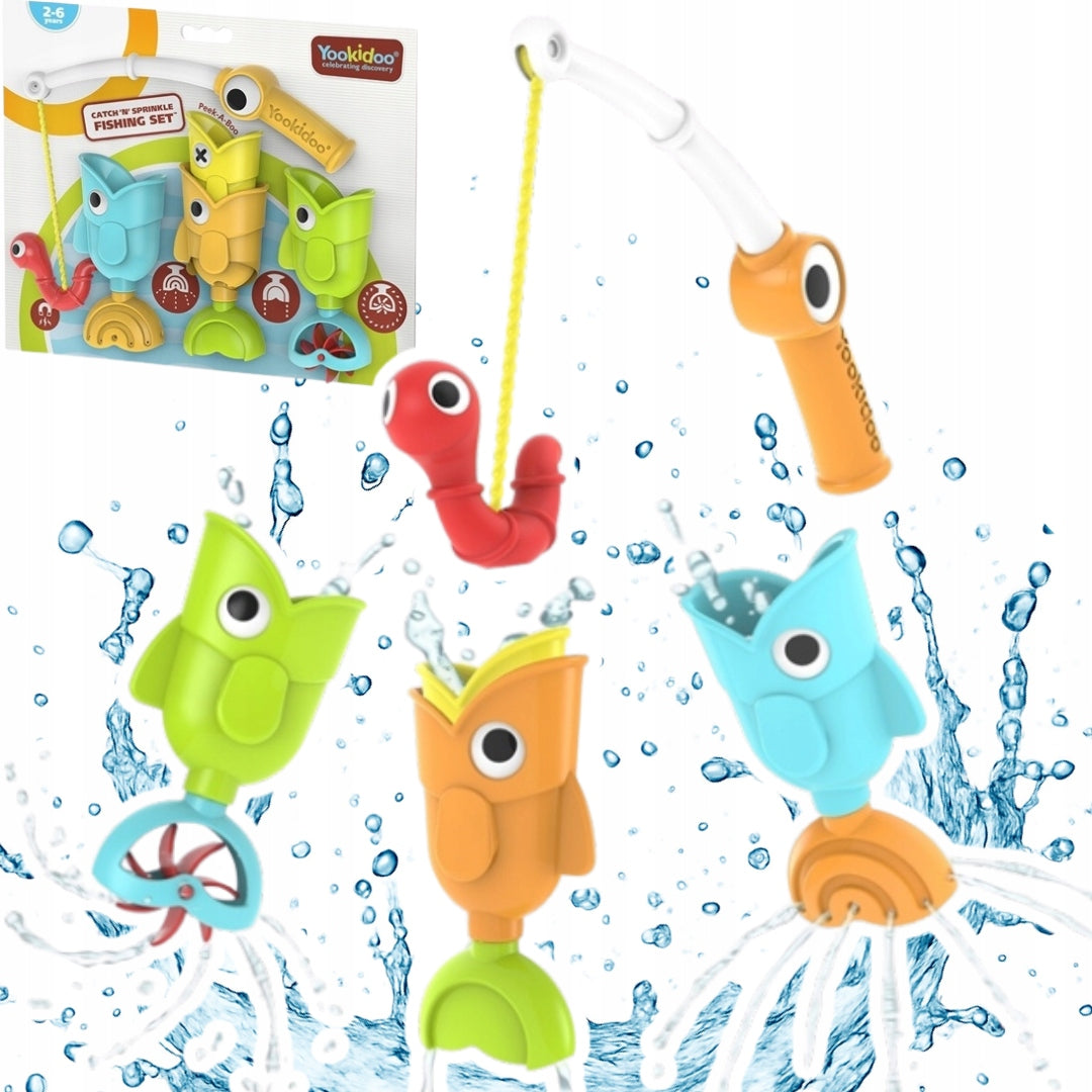 YOOKIDOO Bathtub Fishing Rod FISHING Bath