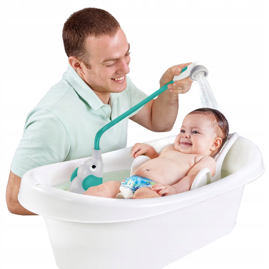 YOOKIDOOWater Bath Toy SHOWER ELEPHANT grey green Product weight with unit packaging 0.31 kg