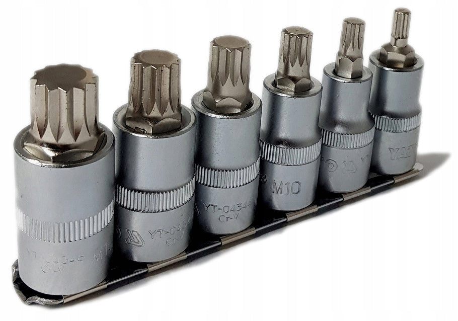 YT-A00810 SPLINE SHANK BITS - KEYS M6-M16 YATO Brand Yato
