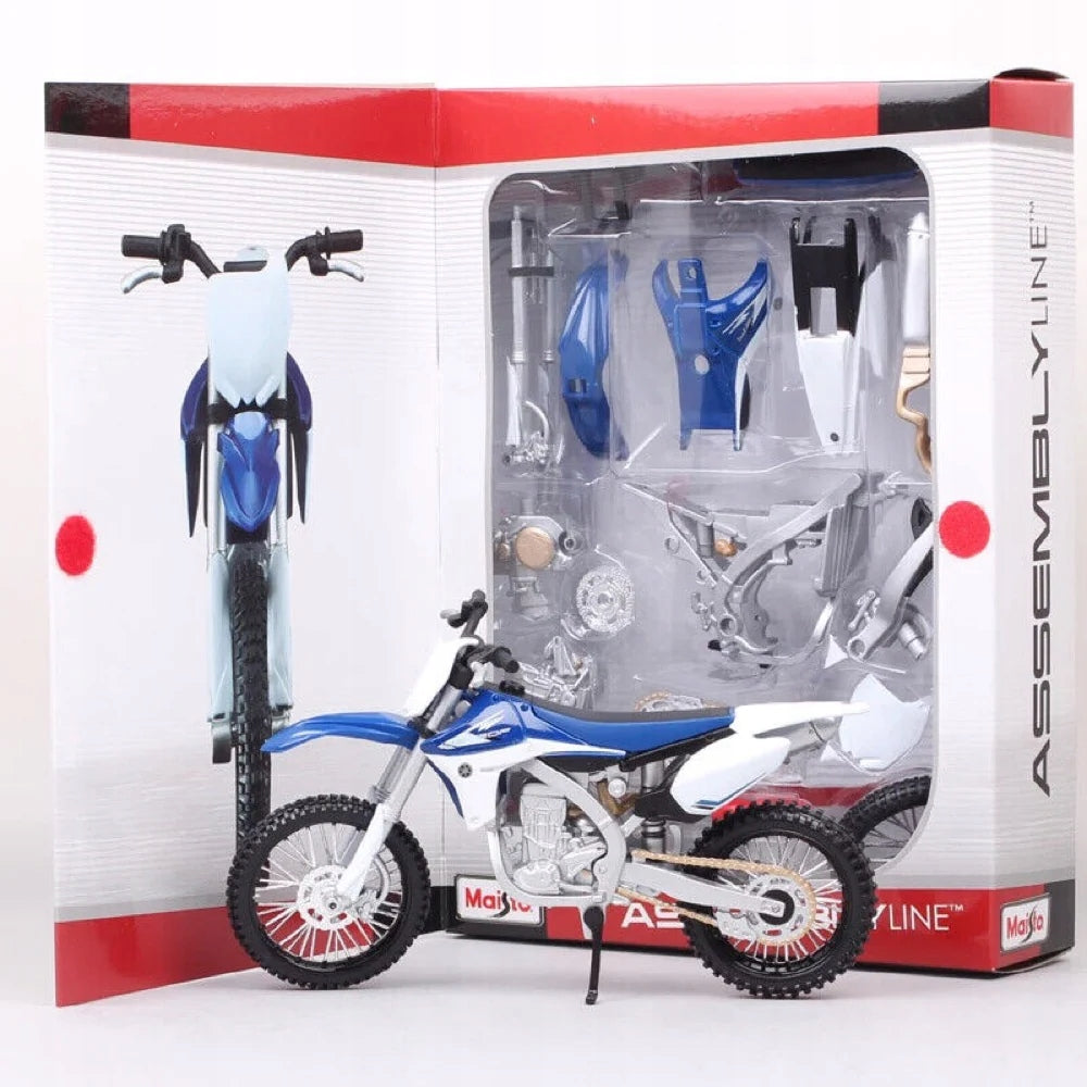 Yamaha YZ450F YZ 450F Maisto KIT 1:12 1/12 Model Motorcycle Folding Brand Maisto
