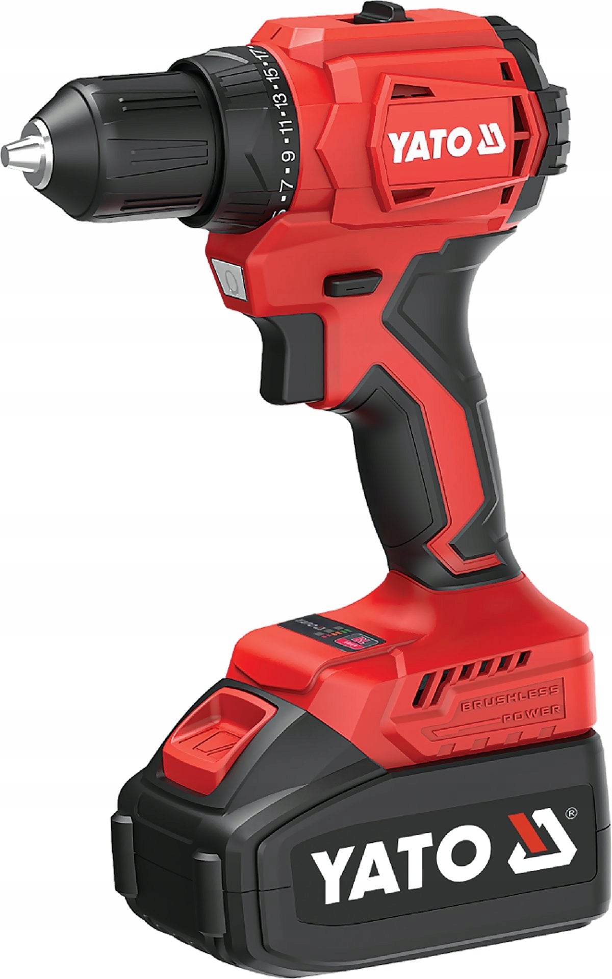 Yato 18V drill/driver (2Ah, 45Nm, BL) YT-827788