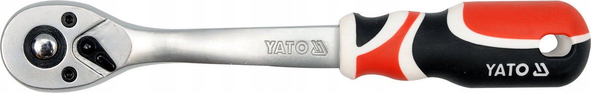Yato YT-0731 Bent Ratchet 3/8" 200 mm 72 Teeth CrV 6140 Quick Connect