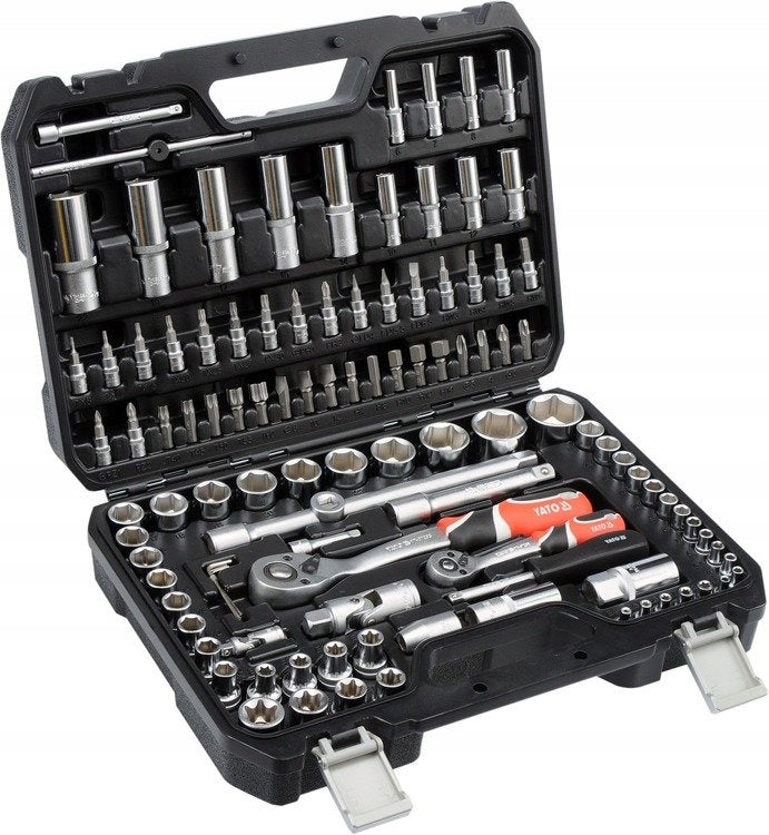 Yato YT-38791 Tool set wrench set with attachments 108 e. 1/2" 1/4"