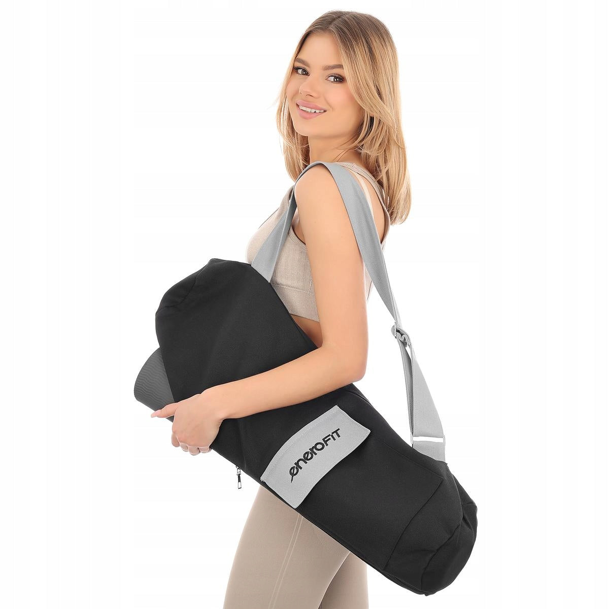 Yoga Mat Bag Shoulder Mat with Strap Bag Cover ENERO FIT EAN (GTIN) 5902431030647