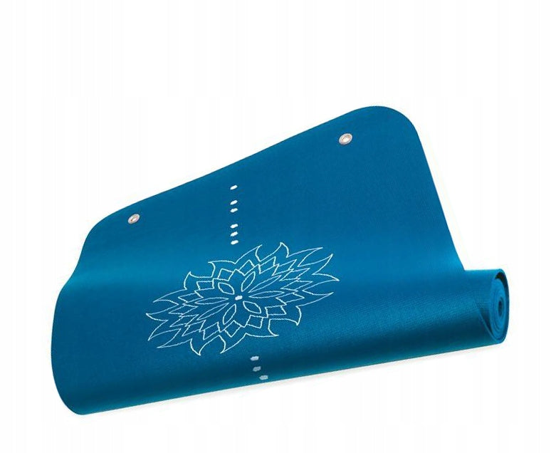 Yoga Mat Pilates Exercise Tiguar Yoga Sea Basis Blue 183 x 60 cm