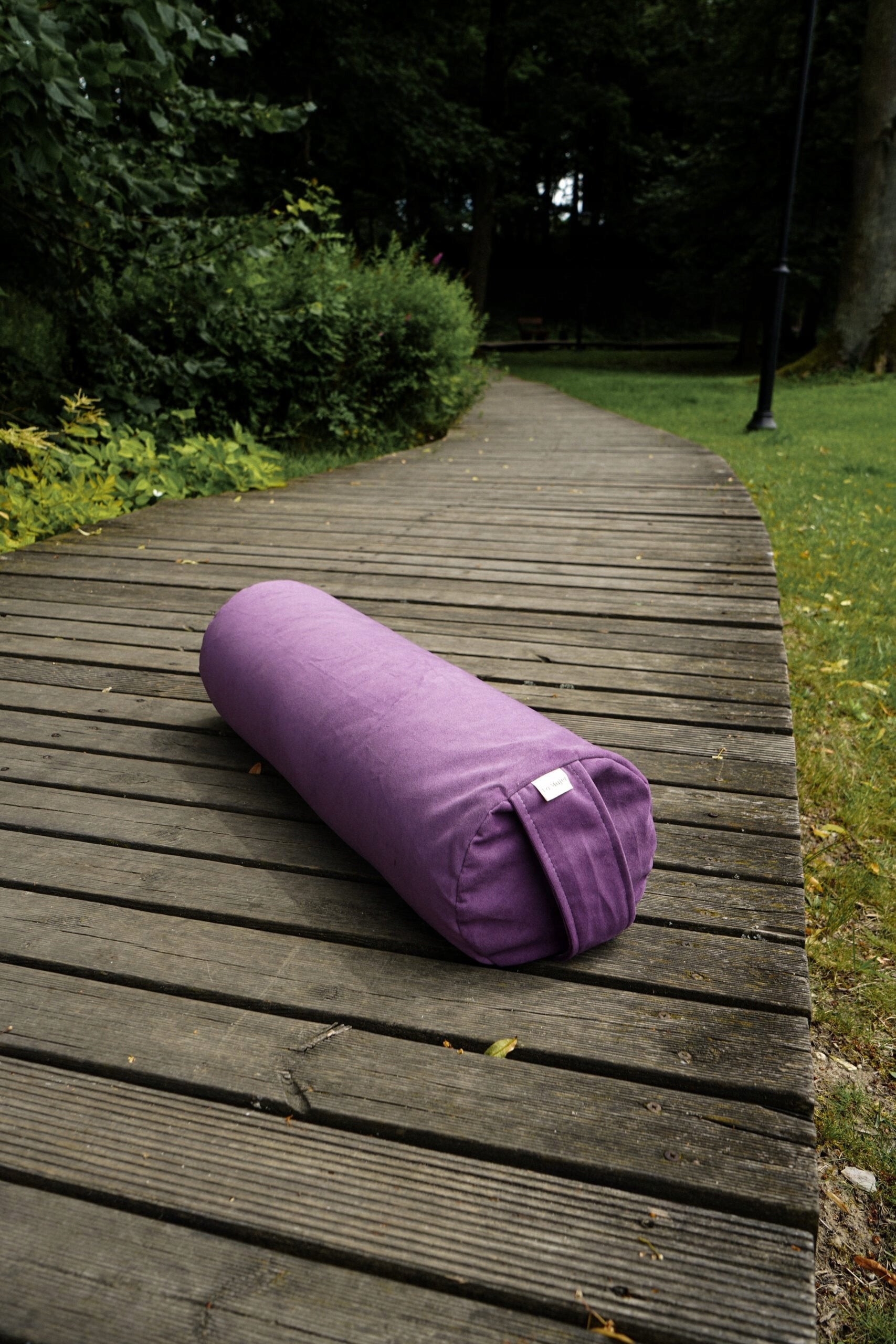 Yoga Roller Reinforcement with Buckwheat Scale Velvet Purple Kind Roller