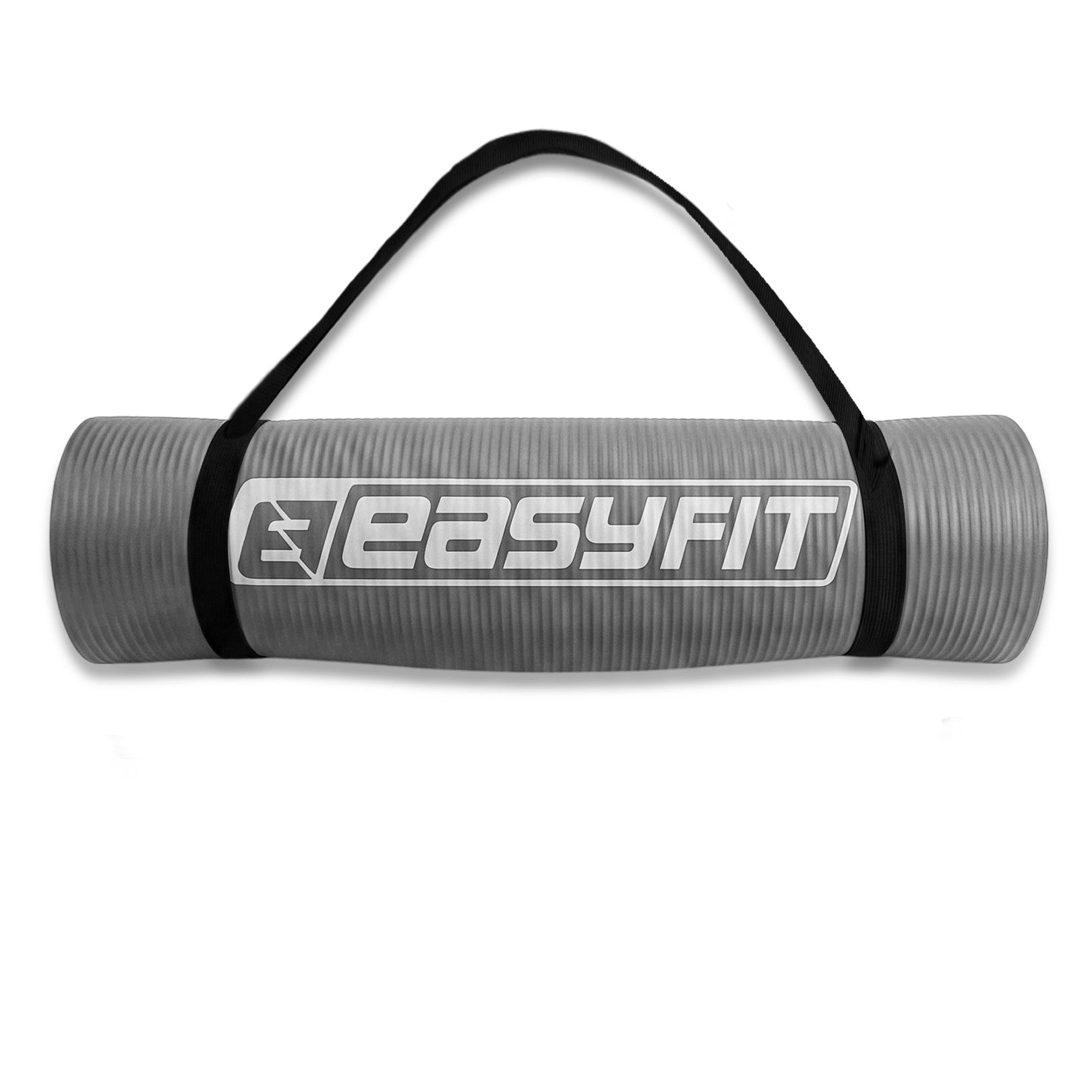 Yoga and fitness mat EasyFit NBR 10 mm grey Manufacturer code EF-1919-GY