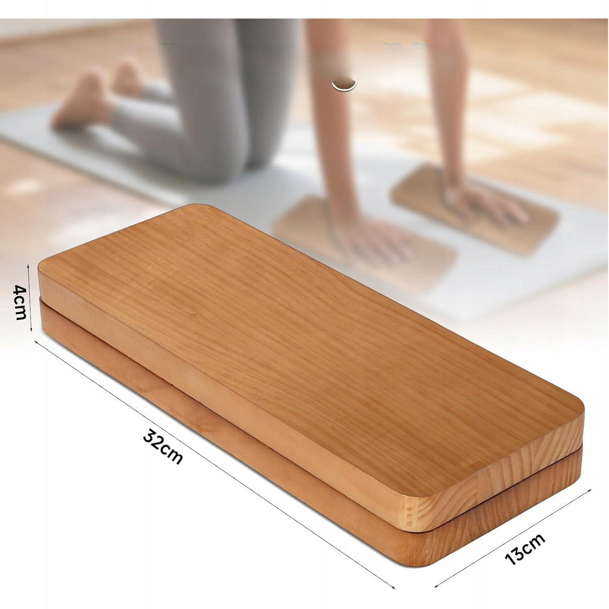 Yoga board acupressure board with nails foot massage pine 15mm 32x13 Packaging status original