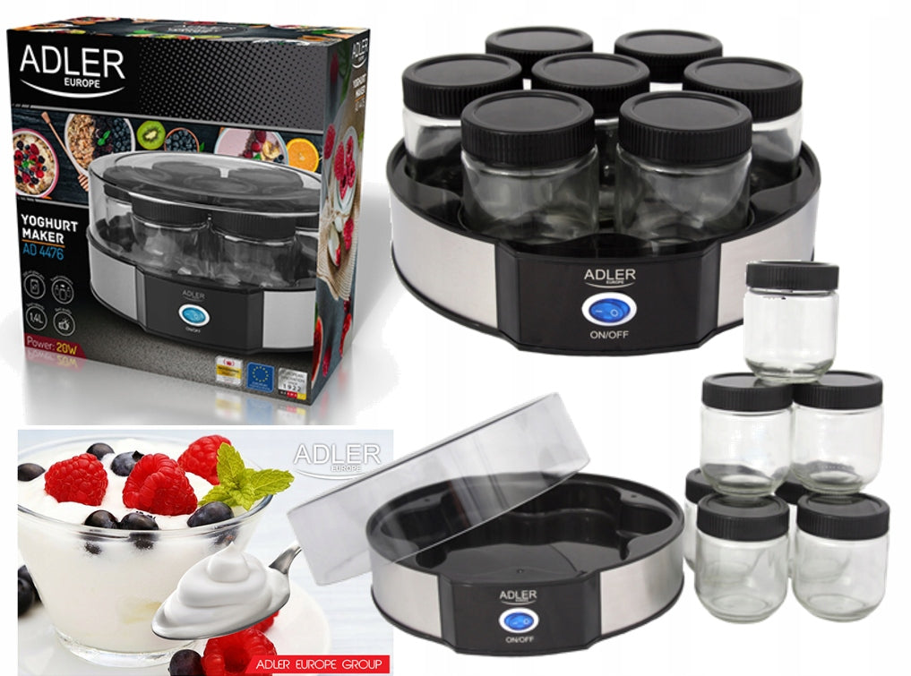 Yogurt machine Adler AD4476 20W 7 JARS x 200 ML