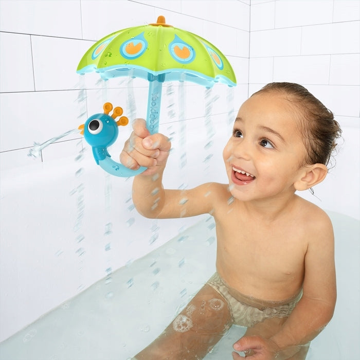 Yookidoo Bath Toy Rain Umbrella 18M+ Green Brand Yookidoo