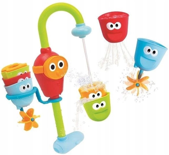 Yookidoo Flown Fill Spout Water Bath Toy for Kids Cheerful Tap