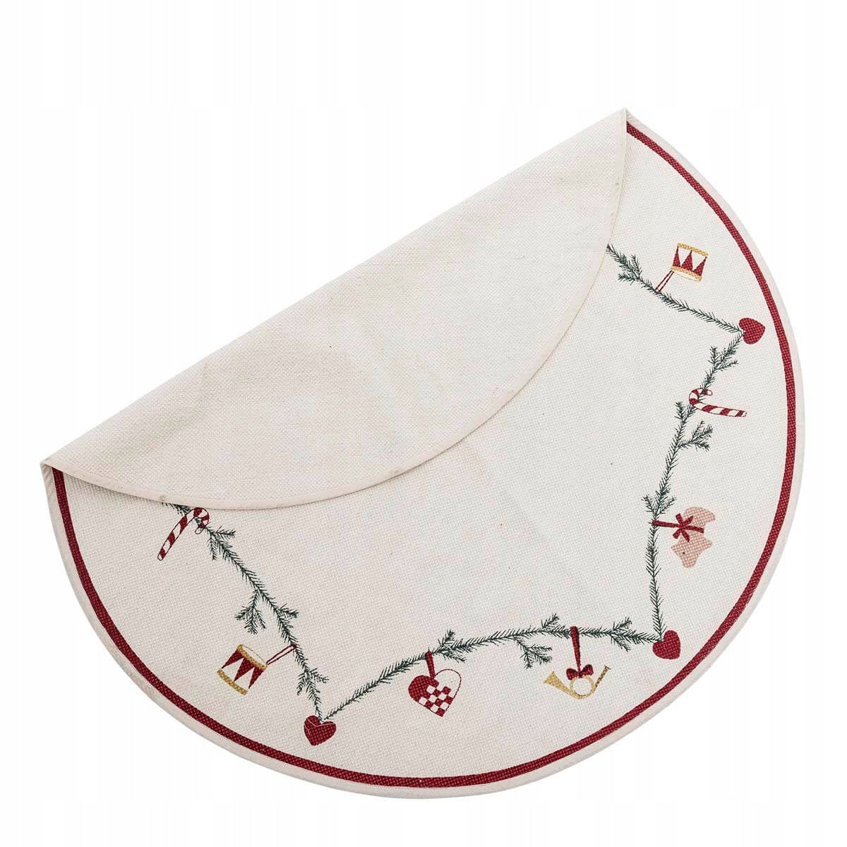 Yule Bloomingville Christmas Tree Rug, 110 cm Brand Bloomingville