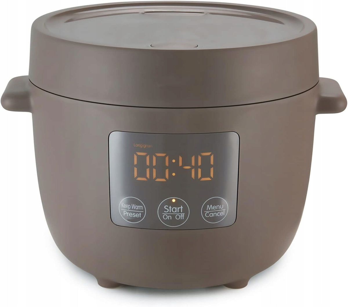 Yum Asia Tsuki rice cooker – colour Pebble Grey – 2,5 scoops M3795