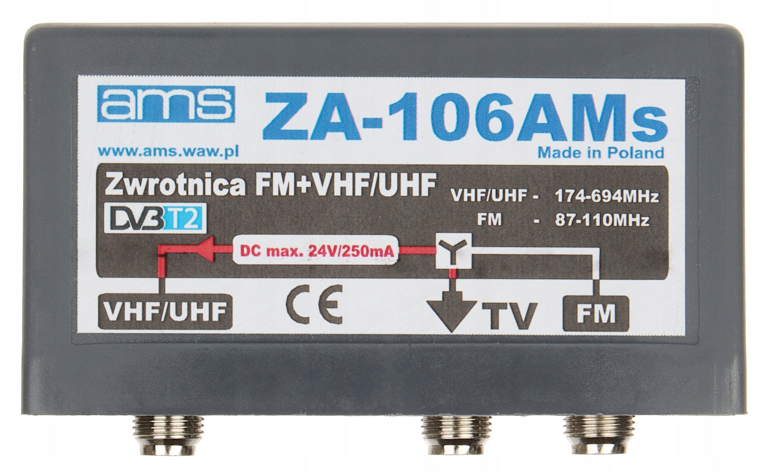 ZA- AMS AMS ANTENNA DIVERTER Kind external