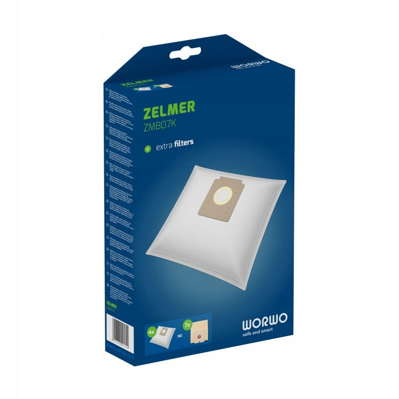 ZELMER BAGS XS01Z011 DOT VC 1002.0EK CLATRONIC BS 12pcs+ZMB07 filters Manufacturer code 12X_1SZT_IZ-Y1S