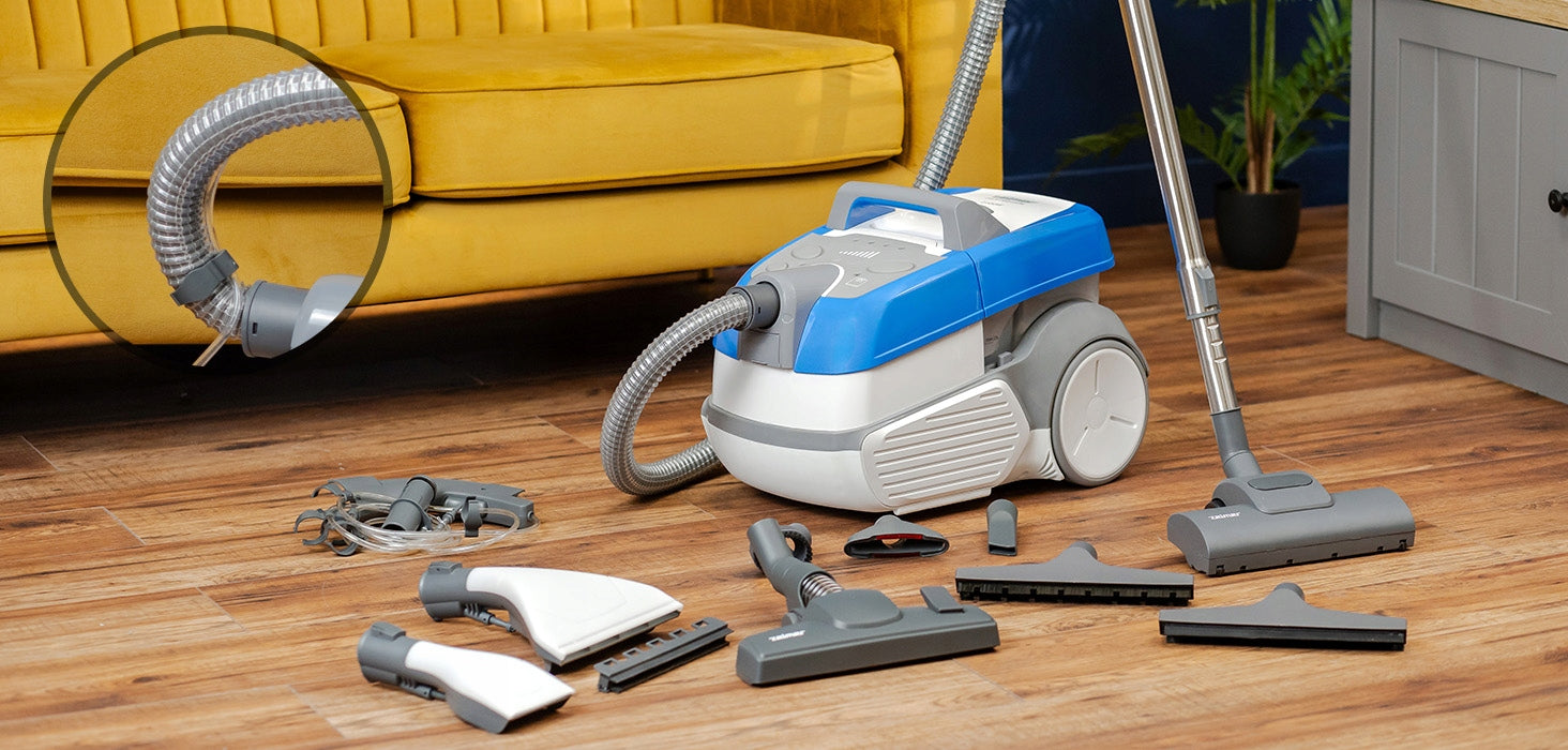 ZELMER CARPET WASHING VACUUM CLEANER WITH TURBO BRUSH 2100W Packaging status original