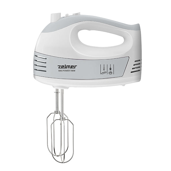 ZELMER HAND MIXER ZHM 2459 S WITH BOWL 700W WHITE Manufacturer code ZHM2459S