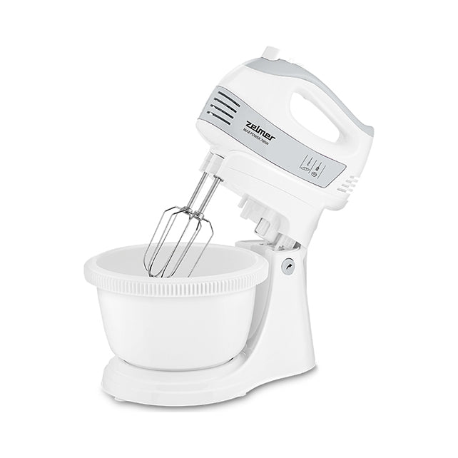 ZELMER HAND MIXER ZHM 2459 S WITH BOWL 700W WHITE