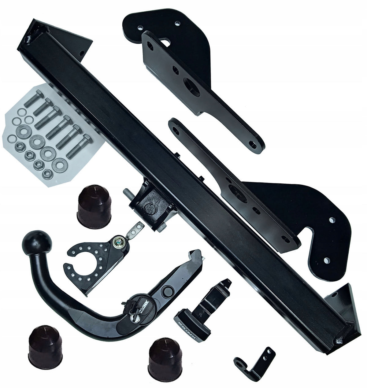 ZIPPED TOW BAR TOYOTA AVENSIS T27 2007-19 Ball type Disconnected Obliquely
