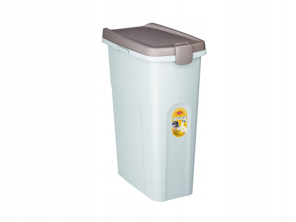 ZOLUX Dog food container 40 l 45x27x61 cm col. white/light brown