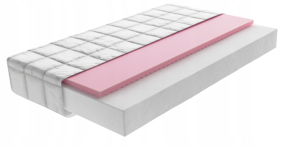 ZONE mattress 100x50 with a thickness of 10 cm + quilted cover