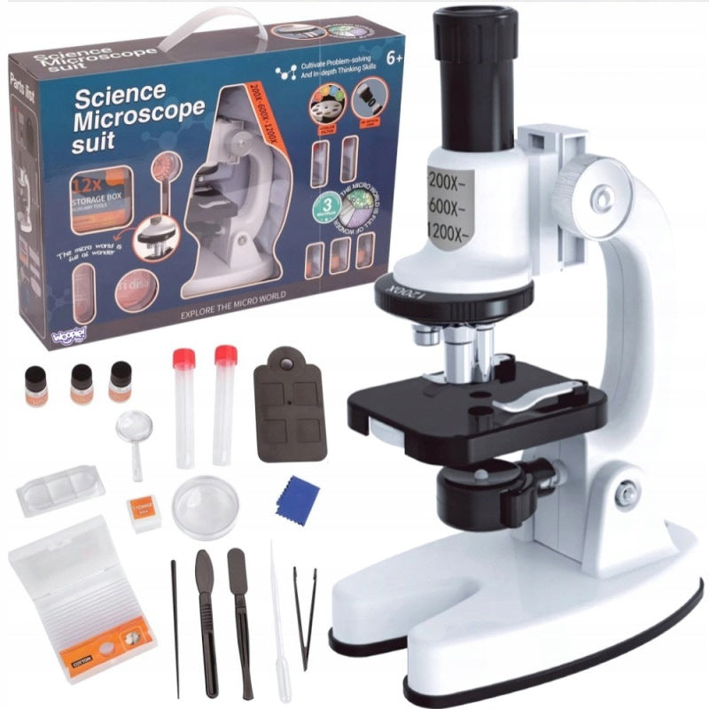 ZOOM Digital LED Microscope for 1200x Set with Adapter for Smartphone WOOPIE