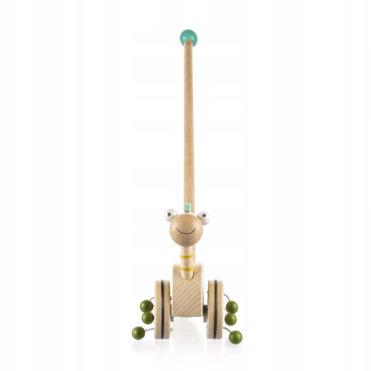 ZOPA Wooden push toy Dino, green EAN (GTIN) 8595114450756