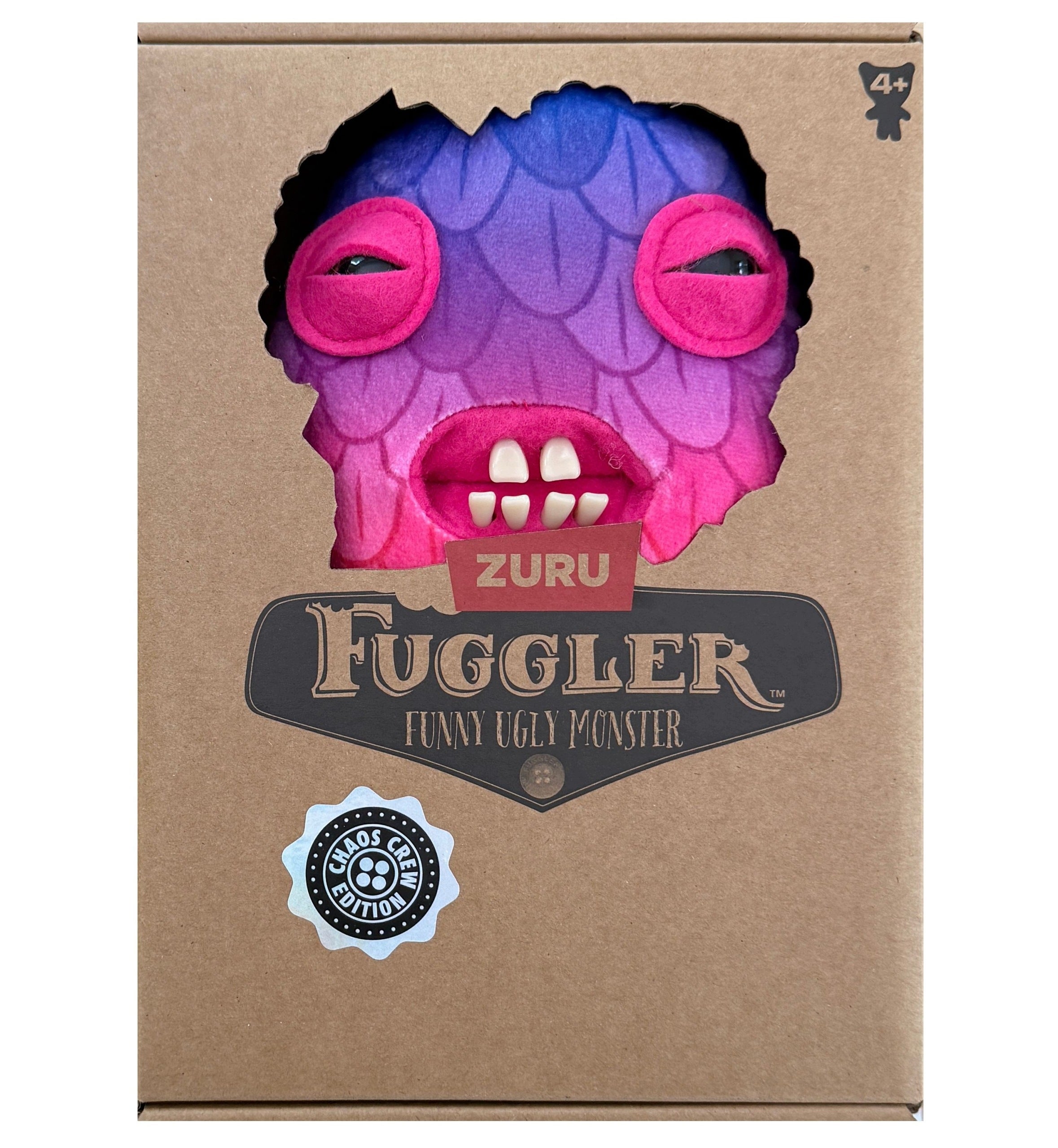 ZURU Fuggler Chaos Crew Funny Ugly Monster Plush Toy 23 cm Manufacturer code 4894680040229
