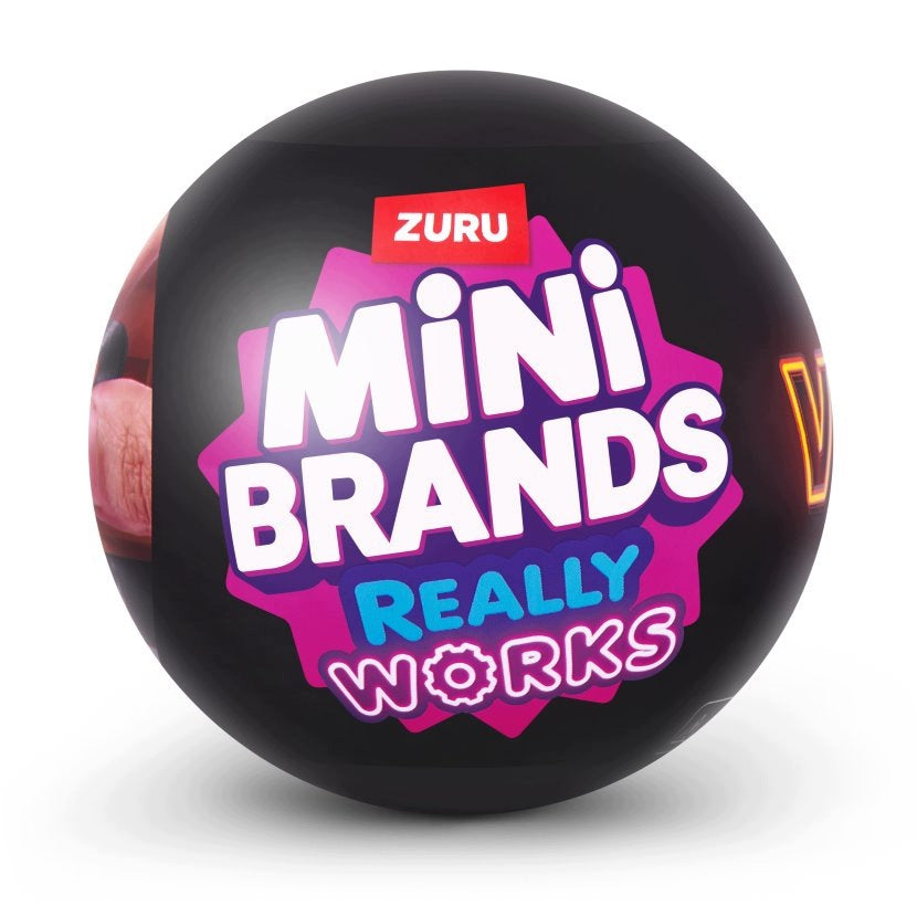 ZURU Mini Brands Really Works Vinyl Surprise Ball Mini Vinyl Records