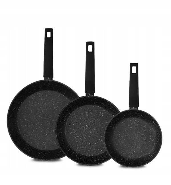 ZWIEGER FORTE SET PANS 24 26 28 CM PFULON COATING INDUCTION