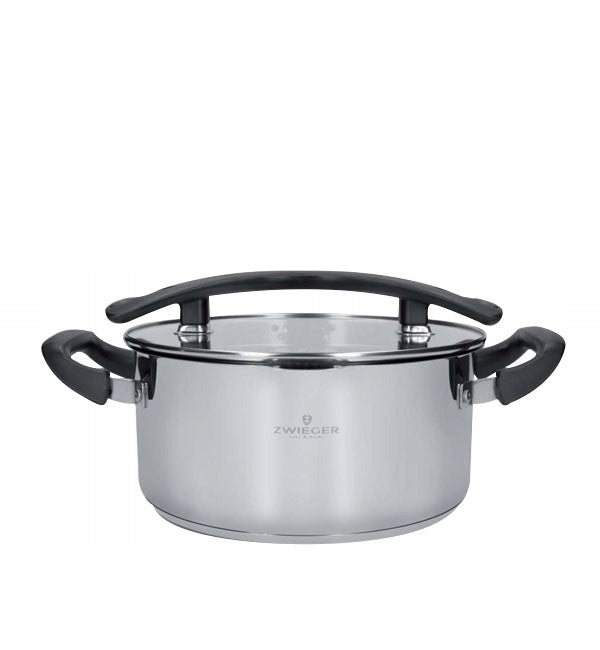 ZWIEGER GABRO POT WITH LID FOR STRAINING 24CM
