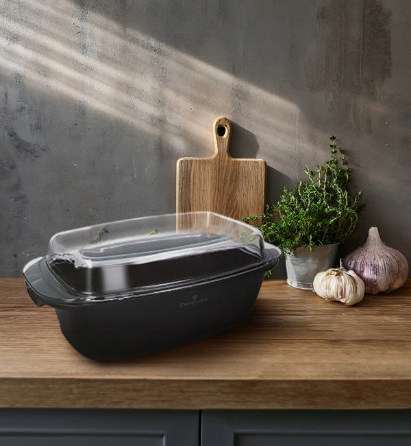 ZWIEGER PRACTI PLUS 32 CM PAN + 2-FUNCTION COVER 5,2 L NON-STICK Brand Zwieger