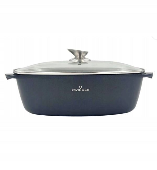 ZWIEGER VERON BRYTFANNA 32 CM + LID / 5,2 L / NON-STICK Packaging status original