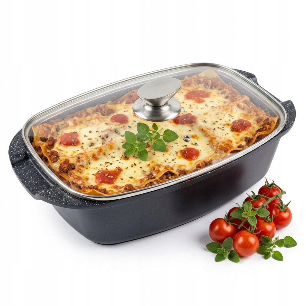 ZWIEGER VERON BRYTFANNA 32 CM + LID / 5,2 L / NON-STICK