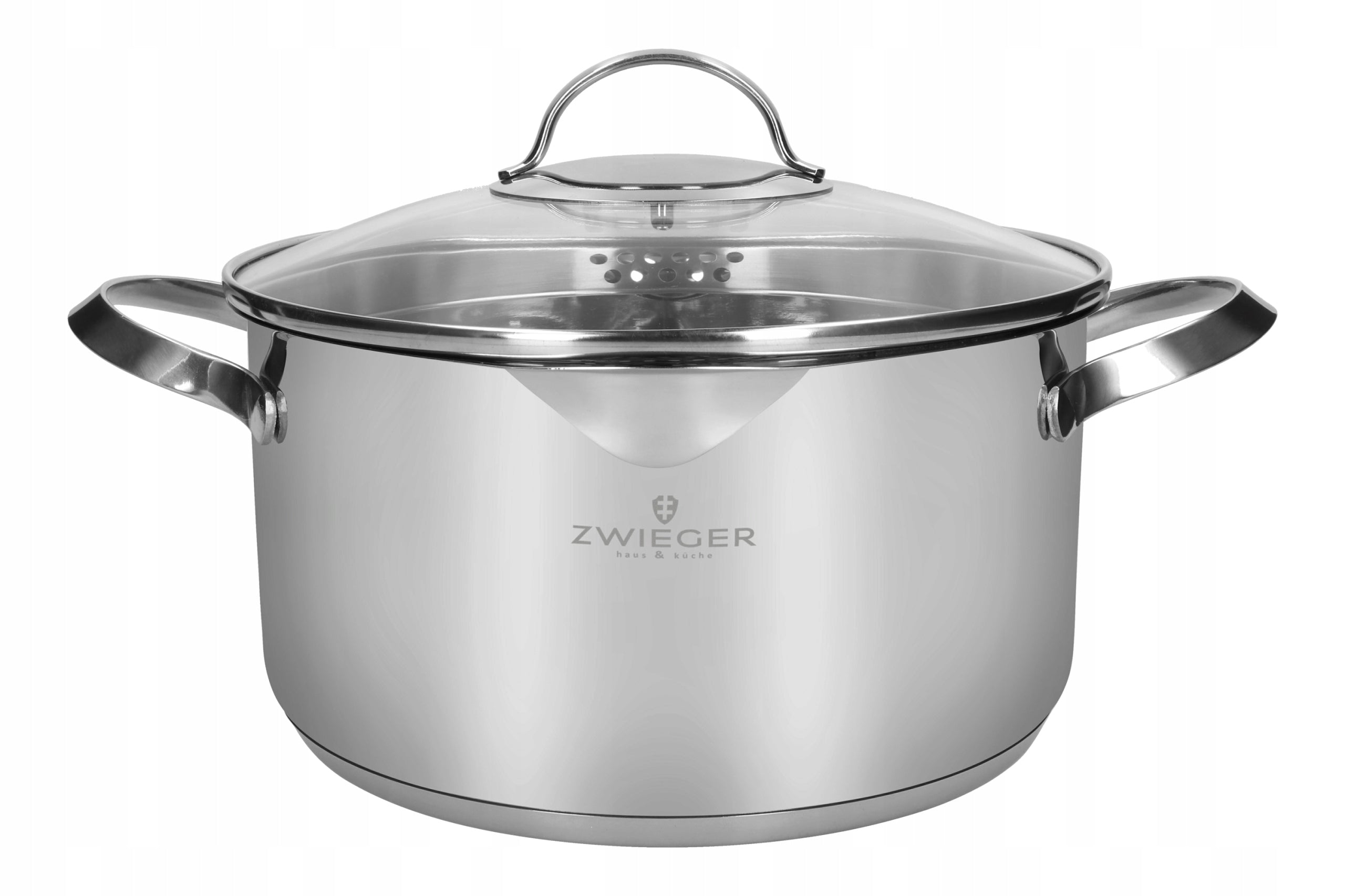 ZWIEGER VERON Pot 5,6 l with lid 24 cm / stainless steel / induction Brand Zwieger
