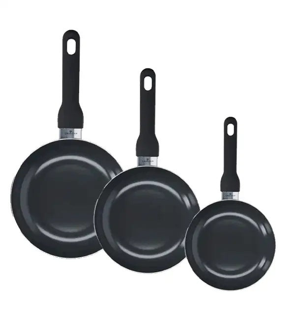 ZWIEGER VIRTU Set of 3 Pans 20 24 28 cm non-stick coating
