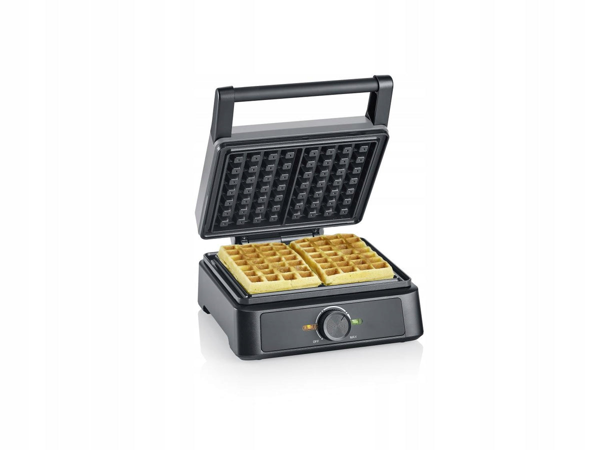 ZWR 1873 SEVERIN WA 2125 Waffle iron 1600W for Belgian waffles, PFAS free Manufacturer code WA 2125