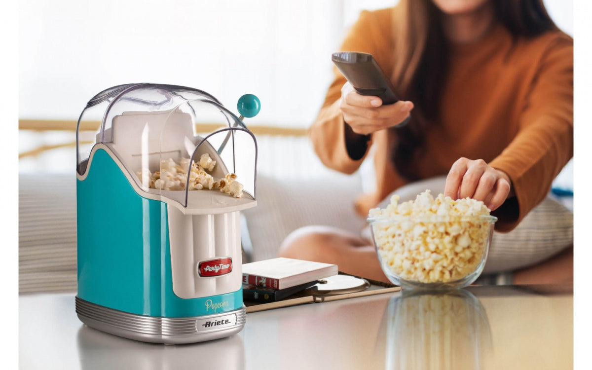 Zařízení na popcorn Ariete 2958/01 modré 1100 W Dominant color blue