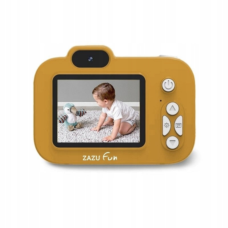 Zazu Fun Digital Camera for Kids Yellow Brand ZAZU